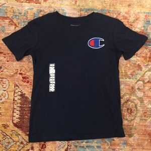 Navy Blue Champion Tee